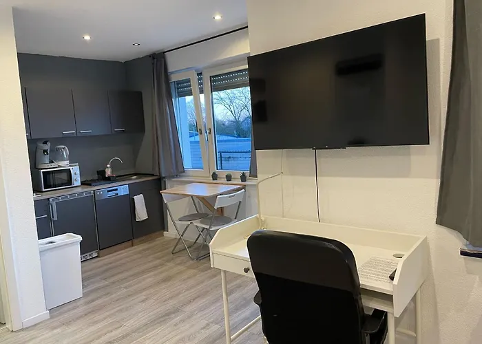 Sleep & Go Deluxe 1 Naehe Duesseldorf Apartmán